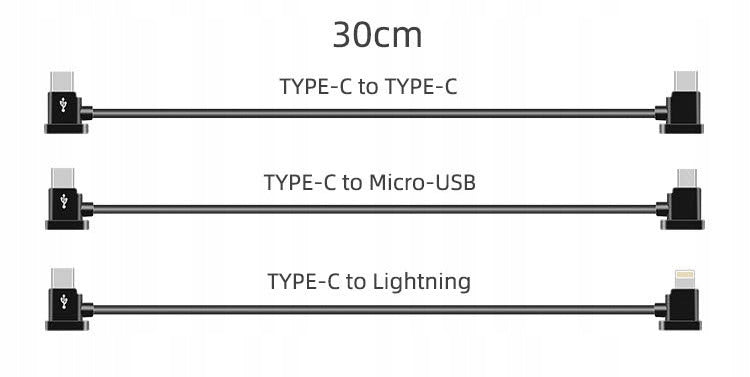 Kabel OTG RC USB-C - iPhone dla kamery DJI Pocket 2 / DJI Mini 2 (OP-X9168)