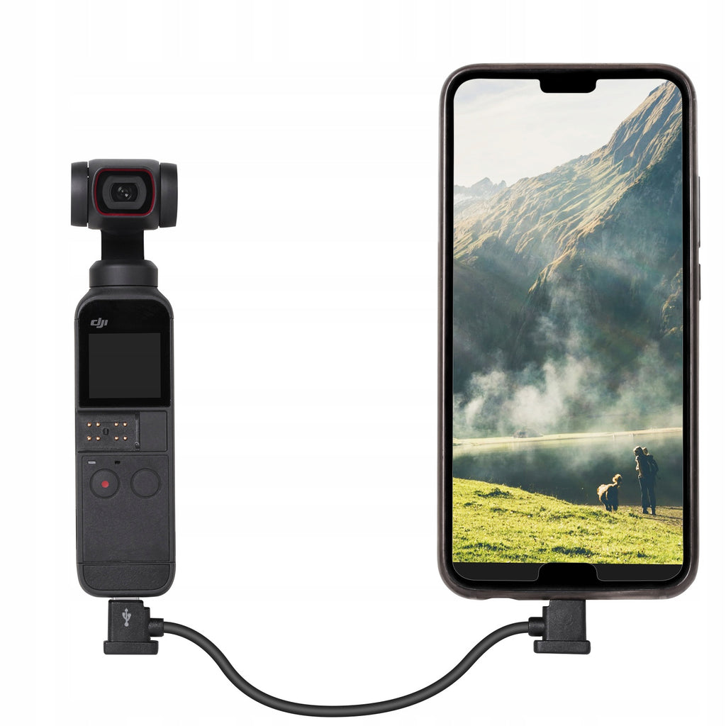 Kabel OTG RC USB-C - iPhone dla kamery DJI Pocket 2 / DJI Mini 2 (OP-X9168)