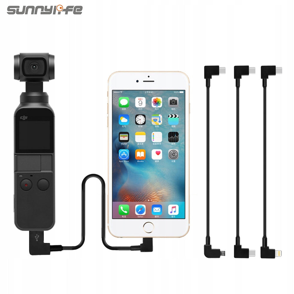 Kabel OTG RC USB-C - iPhone dla kamery DJI Pocket 2 / DJI Mini 2 (OP-X9168)