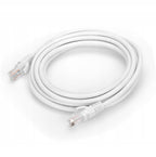 Kabel przewód ethernet Patchcord U/UTP 5e internet RJ45 / RJ45 20 m biały