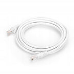 Kabel przewód ethernet Patchcord U/UTP 5e RJ45 / RJ45 10 m biały internet