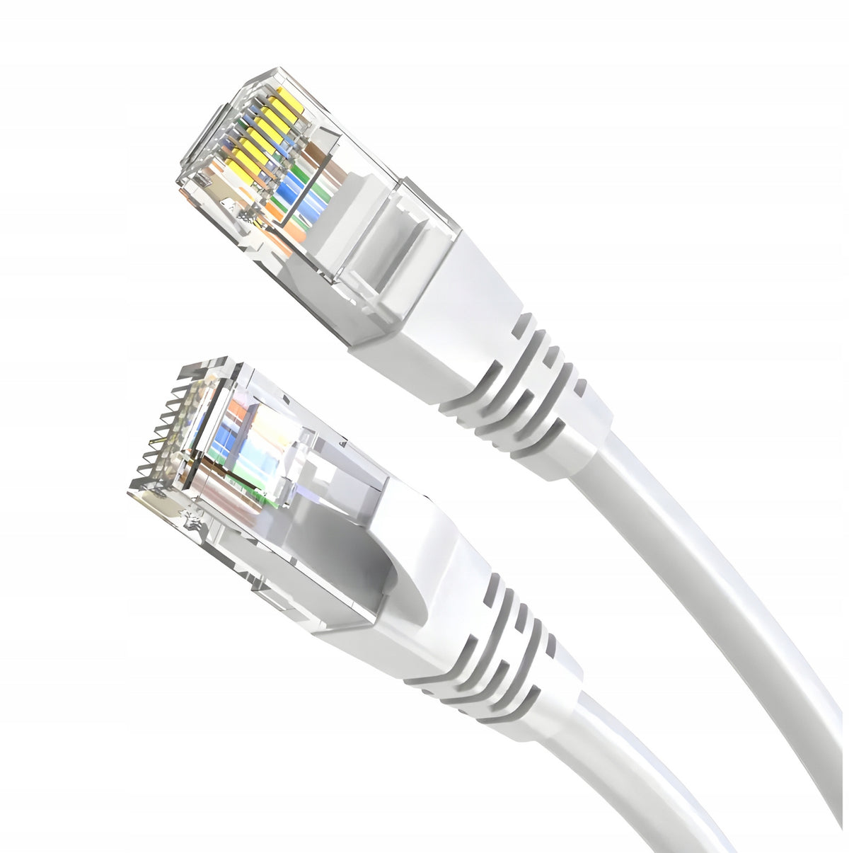 Kabel Sieciowy Lan Cat5e Przewód Ethernet Skrętka Cat 5e UTP kat 5 RJ45 2m