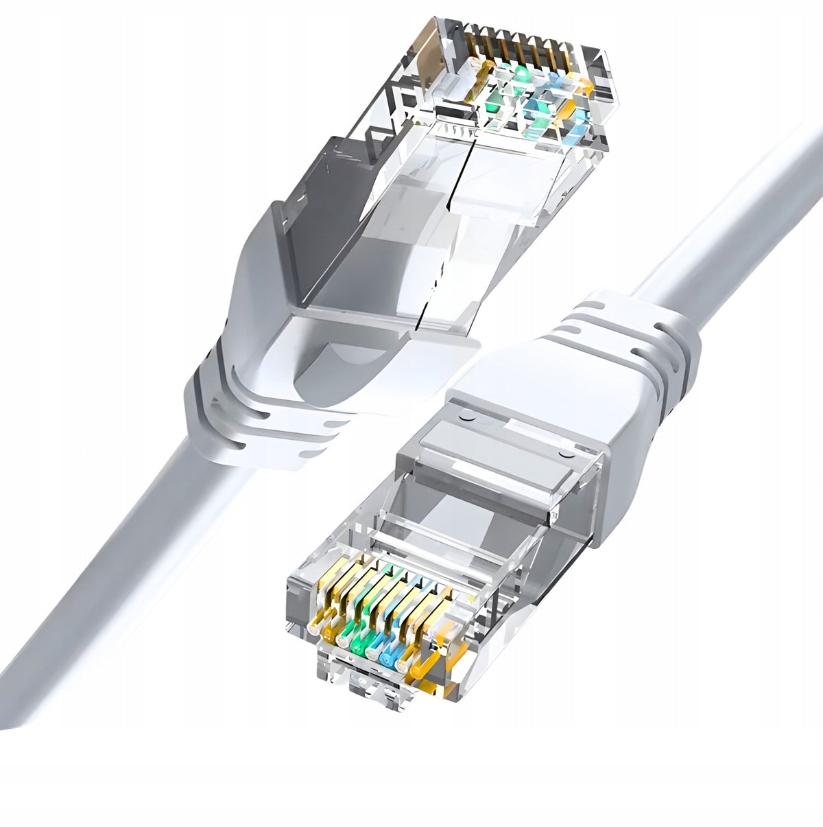 Kabel Sieciowy Lan Cat5e Przewód Ethernet Skrętka Cat 5e UTP kat 5 RJ45 2m