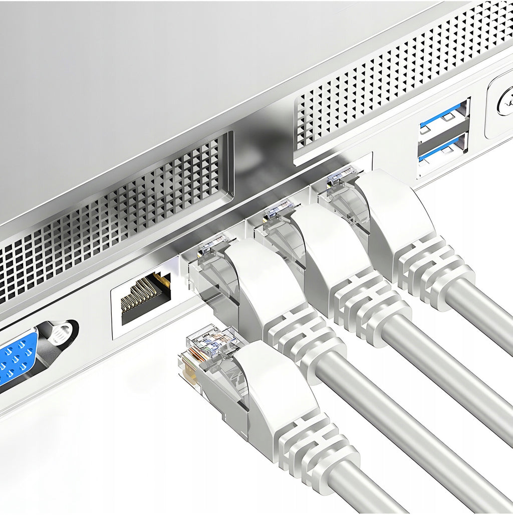 Kabel Sieciowy Lan Cat5e Przewód Ethernet Skrętka Cat 5e UTP kat 5 RJ45 3m