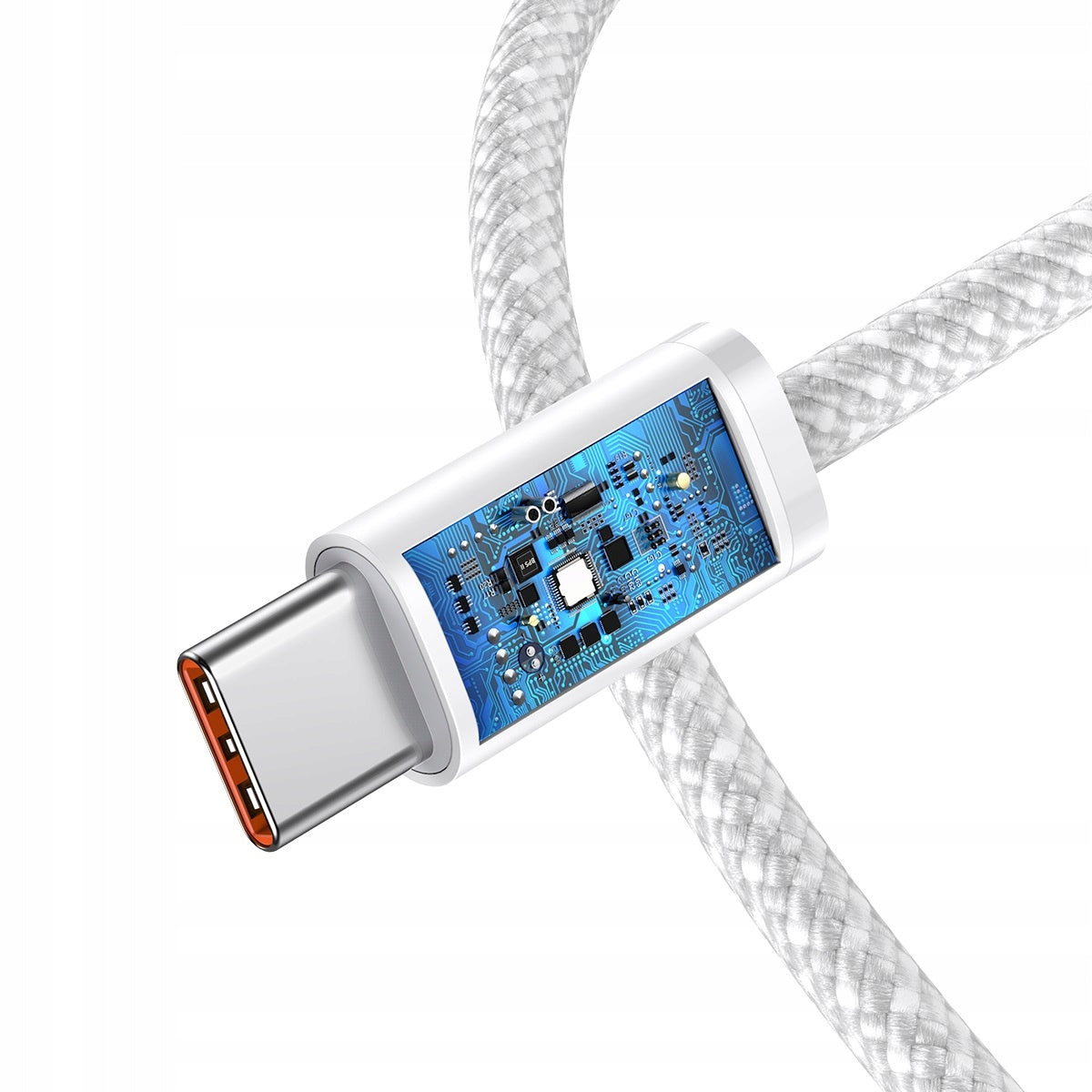 Kabel USB-C do USB-C Baseus Dynamic, 100W, 1m (bia