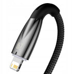 Kabel USB do Lightning Baseus Glimmer, 2.4A, 1m (c