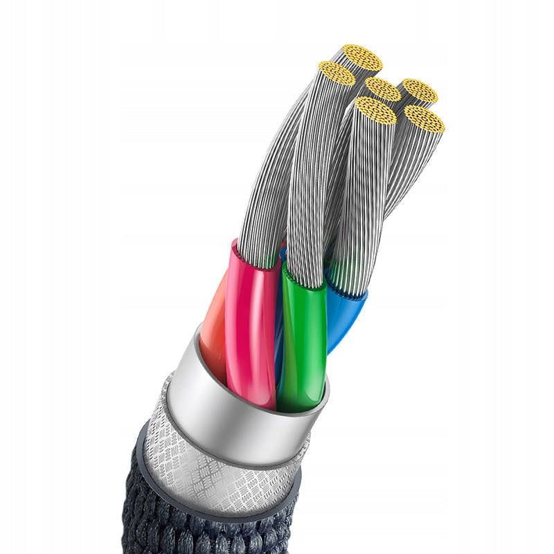 Kabel USB do USB-C Baseus Crystal Shine, 100W, 1.2