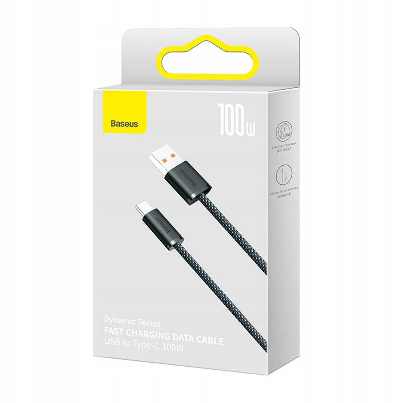 Kabel USB do USB-C Baseus Dynamic Series, 100W, 1m