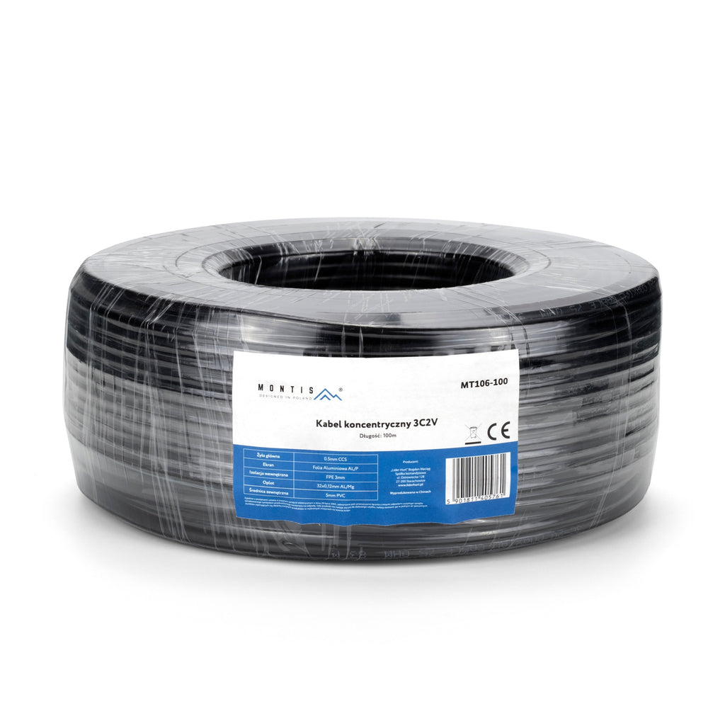 Kabel antenowy Montis MT106-100 100 m