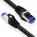 Kabel sieciowy ethernet Patchcord S/FTP 6a Montis RJ45 / RJ45 30m czarny