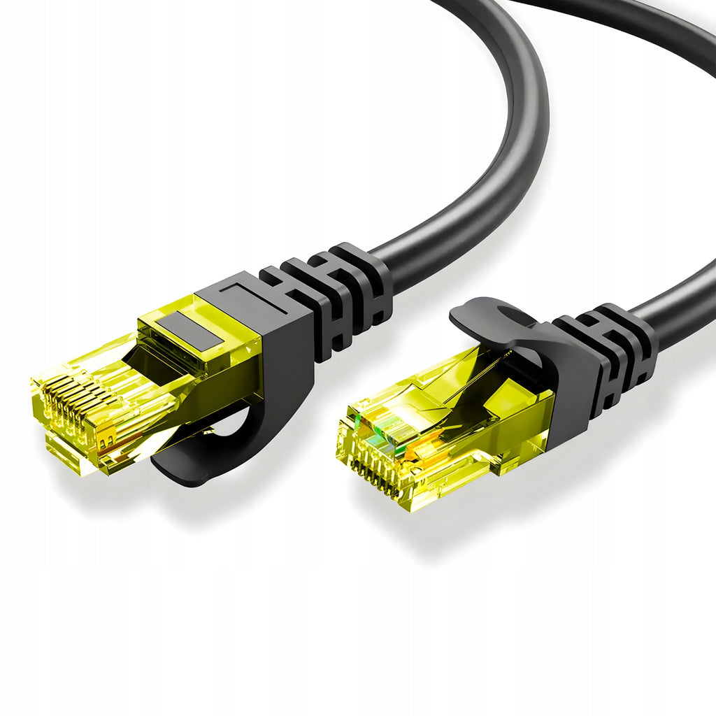 Kabel sieciowy Patchcord U/UTP 6 Montis RJ45 / RJ45 15 m czarny internet