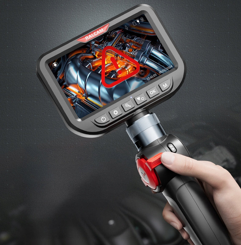 Kamera Inspekcyjna boroskop Ralcam H404B-MAX Endoskop 3.9mm HD 5” LCD IP67 + toolbox