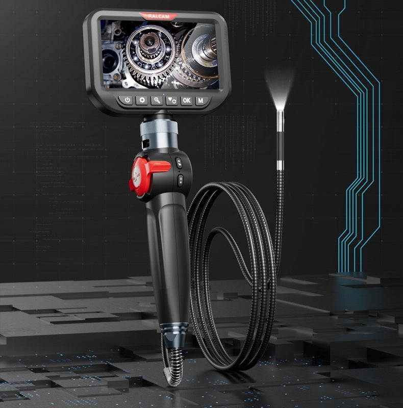Kamera Inspekcyjna boroskop Ralcam H404B-MAX Endoskop 3.9mm HD 5” LCD IP67 + toolbox