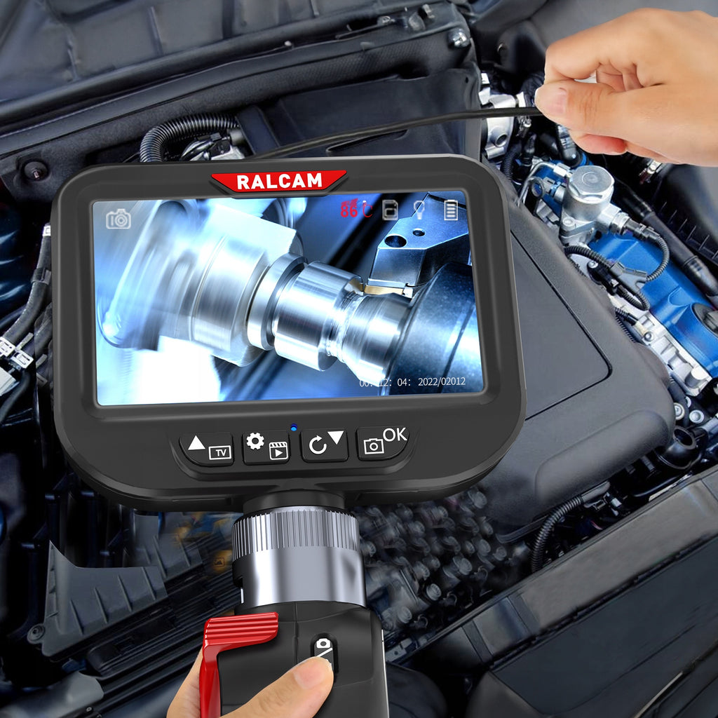 Kamera Inspekcyjna boroskop Ralcam H408B endoskop 8mm LED full HD + toolbox