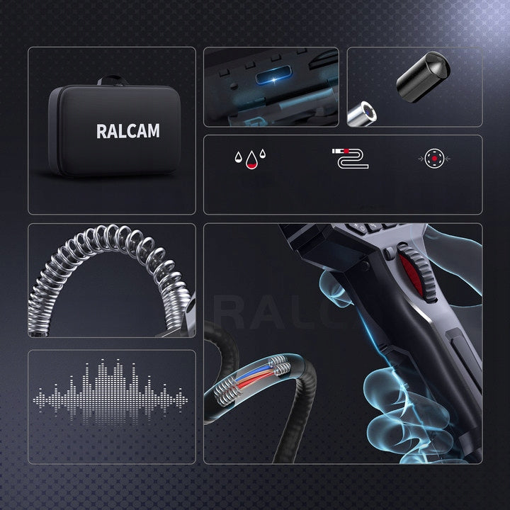 Kamera Inspekcyjna boroskop Ralcam N306 endoskop 6mm LED HD IP67 + toolbox