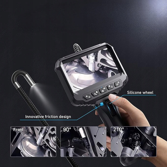 Kamera Inspekcyjna boroskop Ralcam R406S Endoskop 6.2mm HD 4.3" HD IP67 3h + toolbox