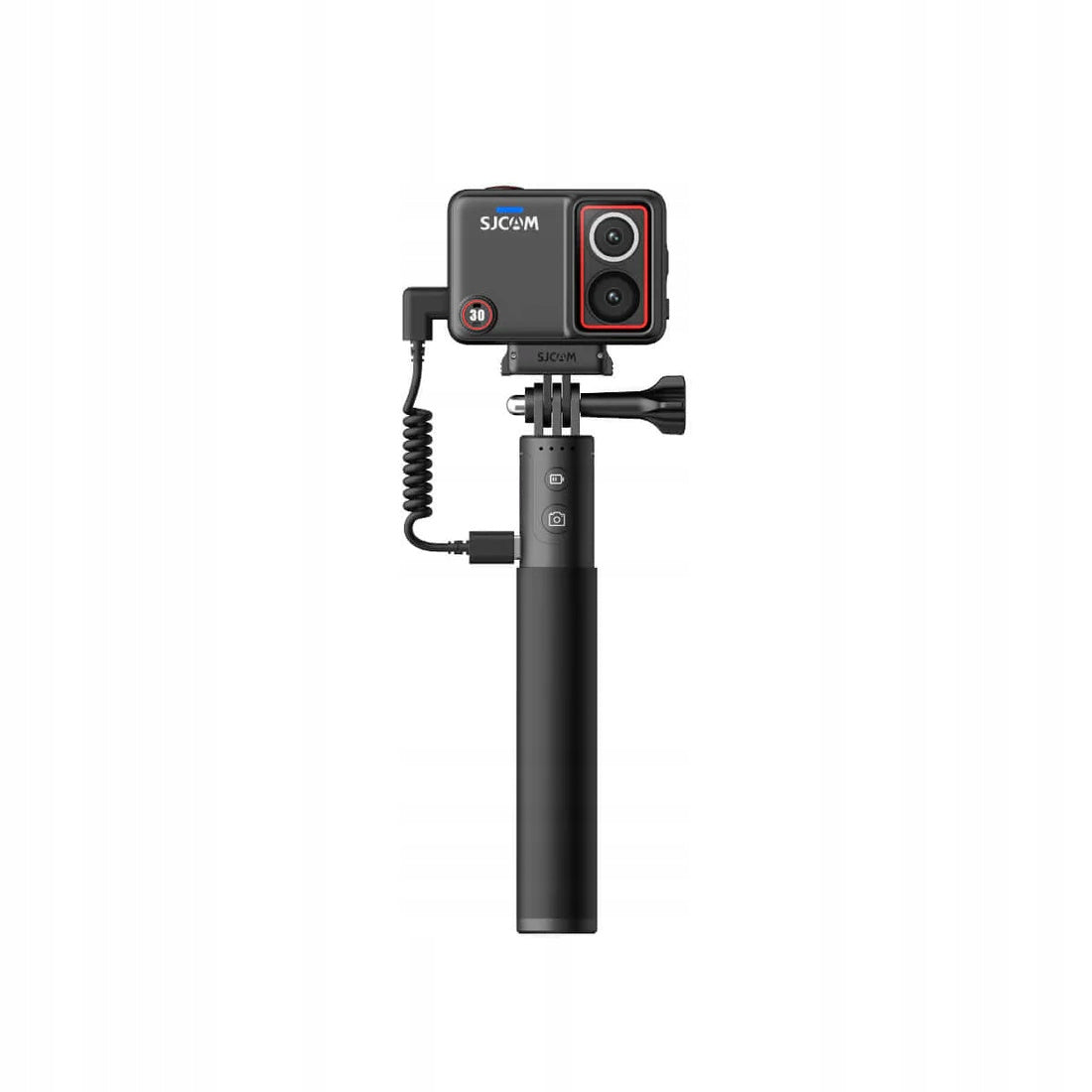 Kamera SJCAM SJ30 Dual Lens 8K Obracany Ekran 2.51" 48MP 7h + Selfie stick + akcesoria