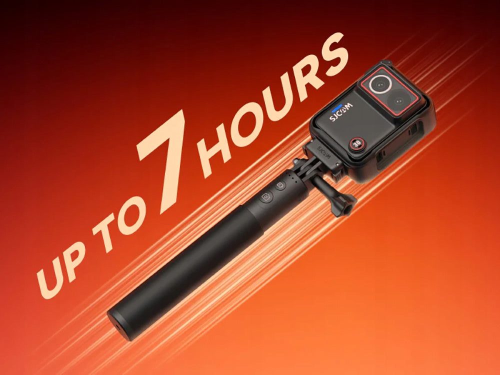 Kamera SJCAM SJ30 Dual Lens 8K Obracany Ekran 2.51" 48MP 7h + Selfie stick + akcesoria