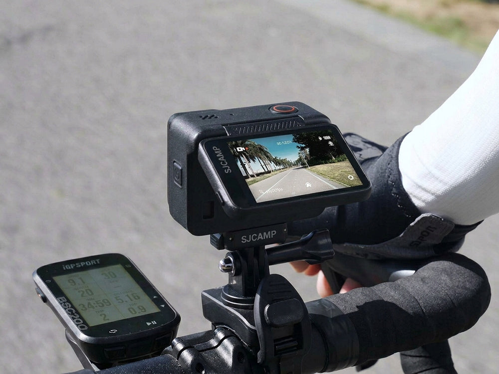 Kamera SJCAM SJ30 Dual Lens 8K Obracany Ekran 2.51" 48MP Stabilizacja 512GB + akcesoria