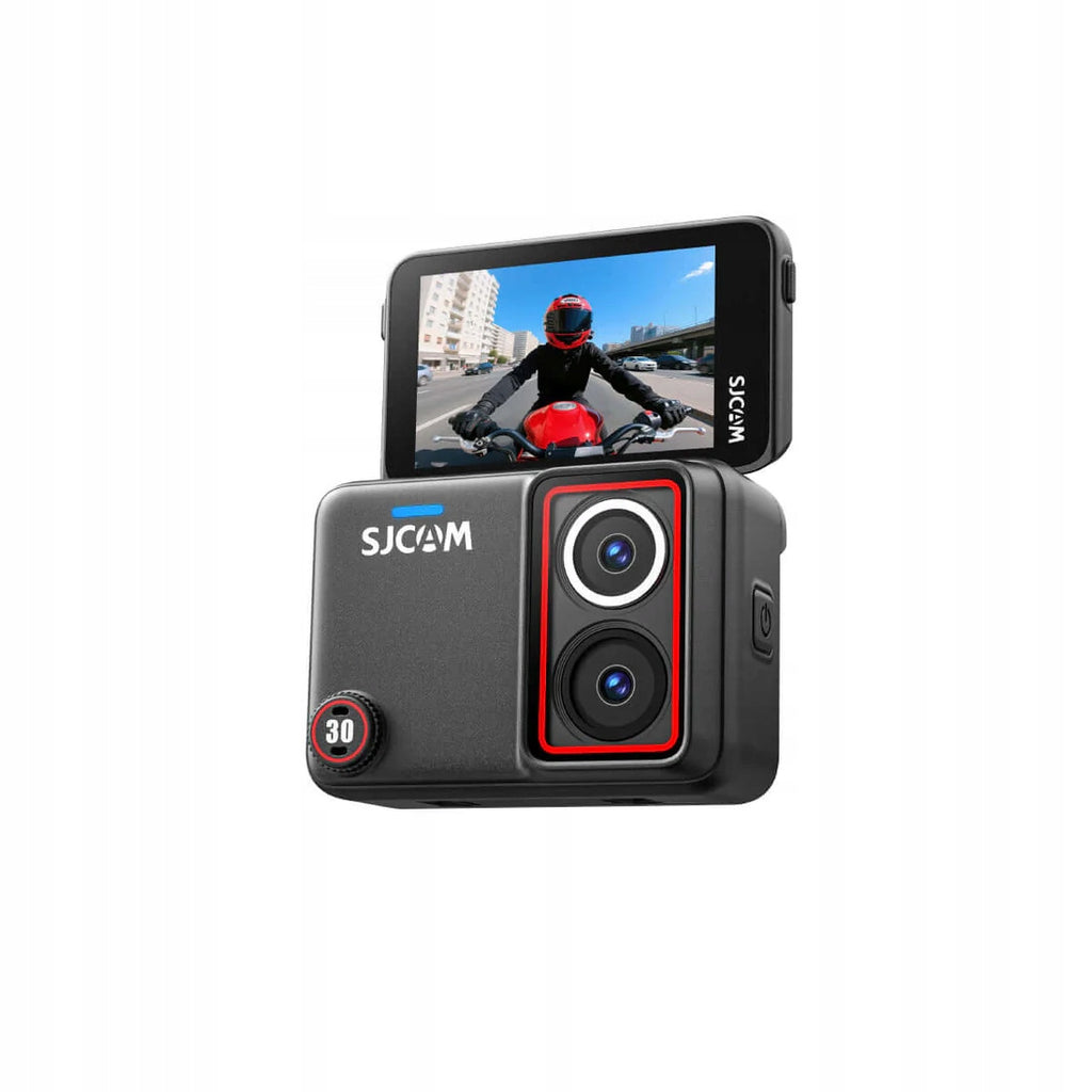 Kamera SJCAM SJ30 Dual Lens 8K Obracany Ekran 2.51" 48MP Stabilizacja 512GB + akcesoria
