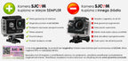 Kamera Sportowa SJCAM SJ4000 WiFi Żółta + Selfie
