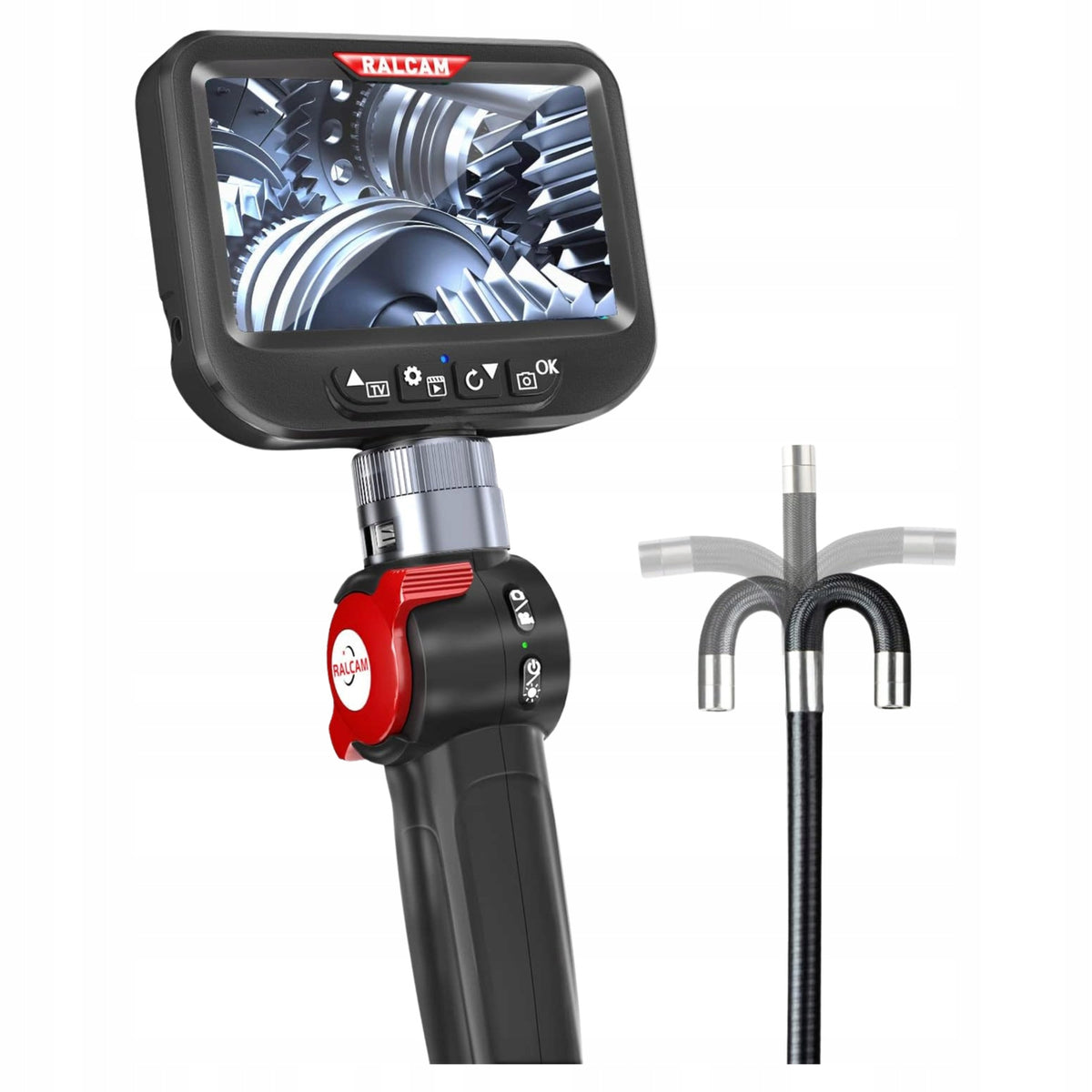Kamera endoskopowa Ralcam Endoskop 6,2mm H406B-2M-AM HD 4,3'' IPS 180° IP67