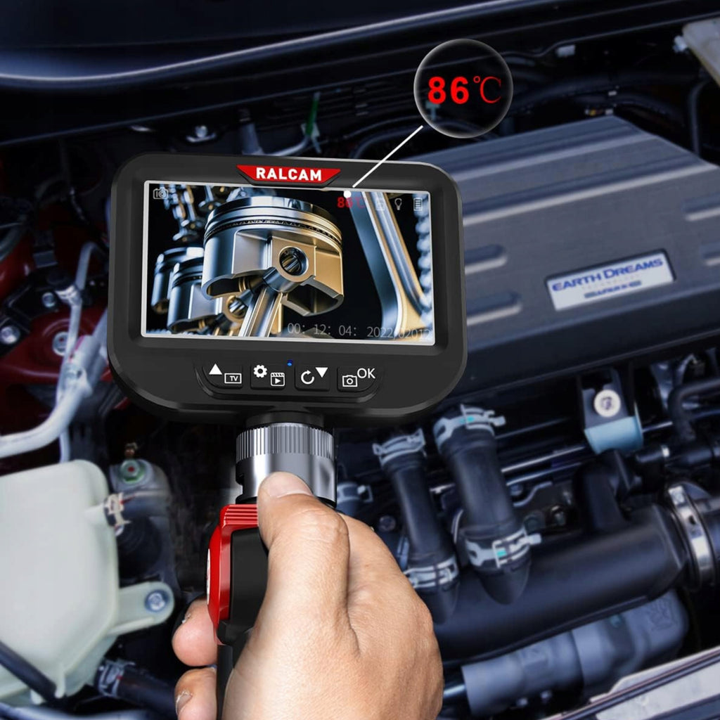 Kamera endoskopowa Ralcam Endoskop 6,2mm H406B-2M-AM HD 4,3'' IPS 180° IP67