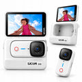 Kamera kieszonkowa SJCAM S10 Biały 4K 45g Magnetyczna -128GB