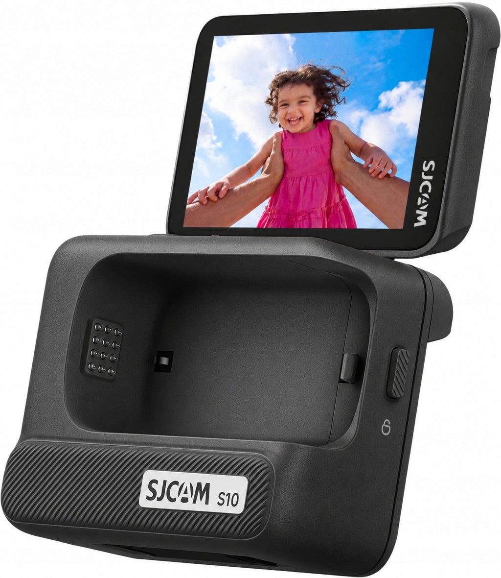 Kamera kieszonkowa SJCAM S10 Czarny 4K 45g Magnetyczna - 128GB