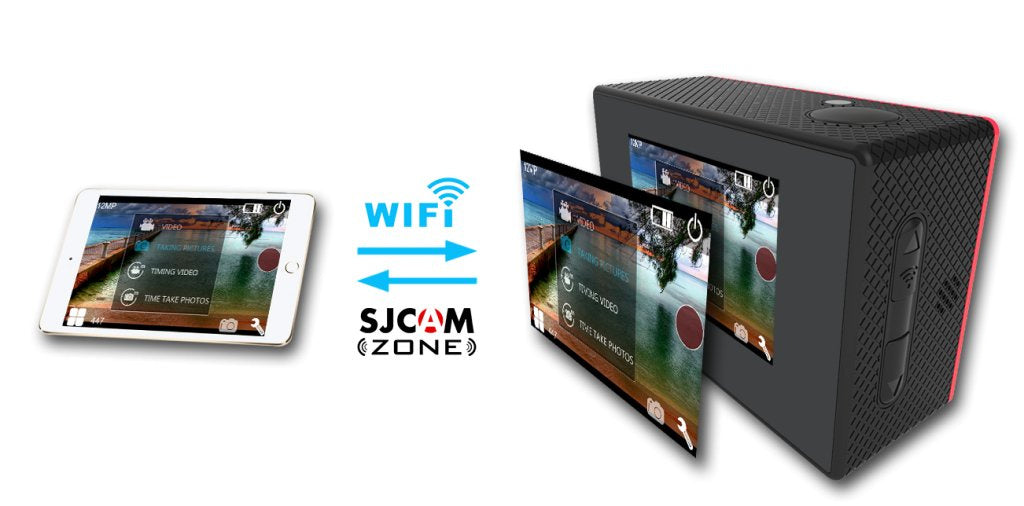 Kamera sportowa SJ4000 SJCAM WiFi 4k / 30FPS Złota