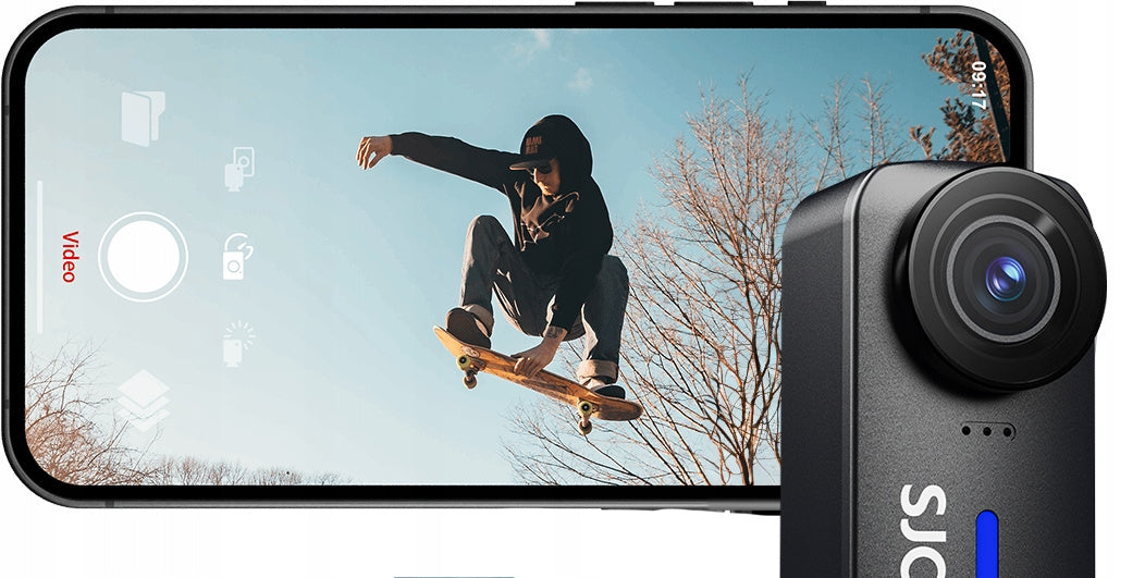 Kamera sportowa SJCAM C110 Black 4K30FPS 15MP Wodoodporna Wi-fi + akcesoria