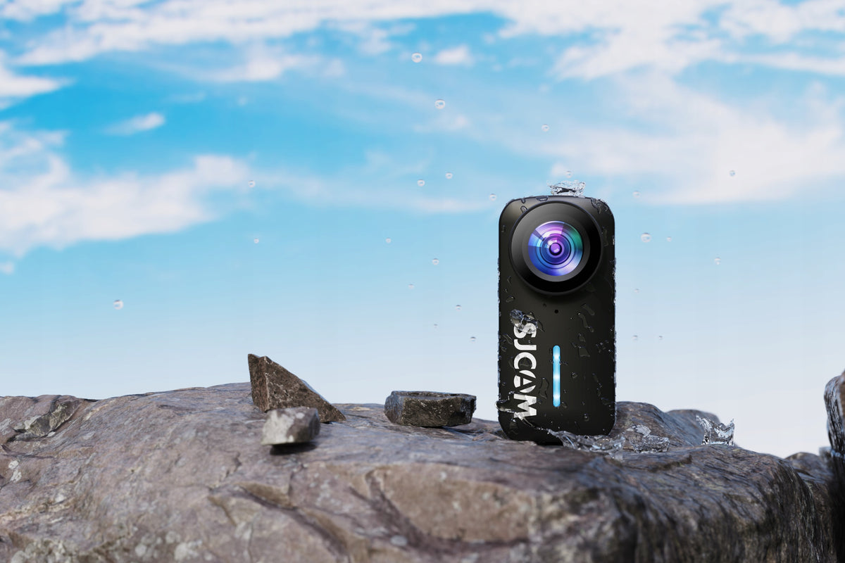 Kamera sportowa SJCAM C110 + Black 4K30FPS 20MP Wodoodporna Wi-fi gyro stab