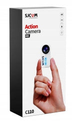 Kamera sportowa SJCAM C110 White 4K30FPS 15MP Wodoodporna Wi-fi + akcesoria