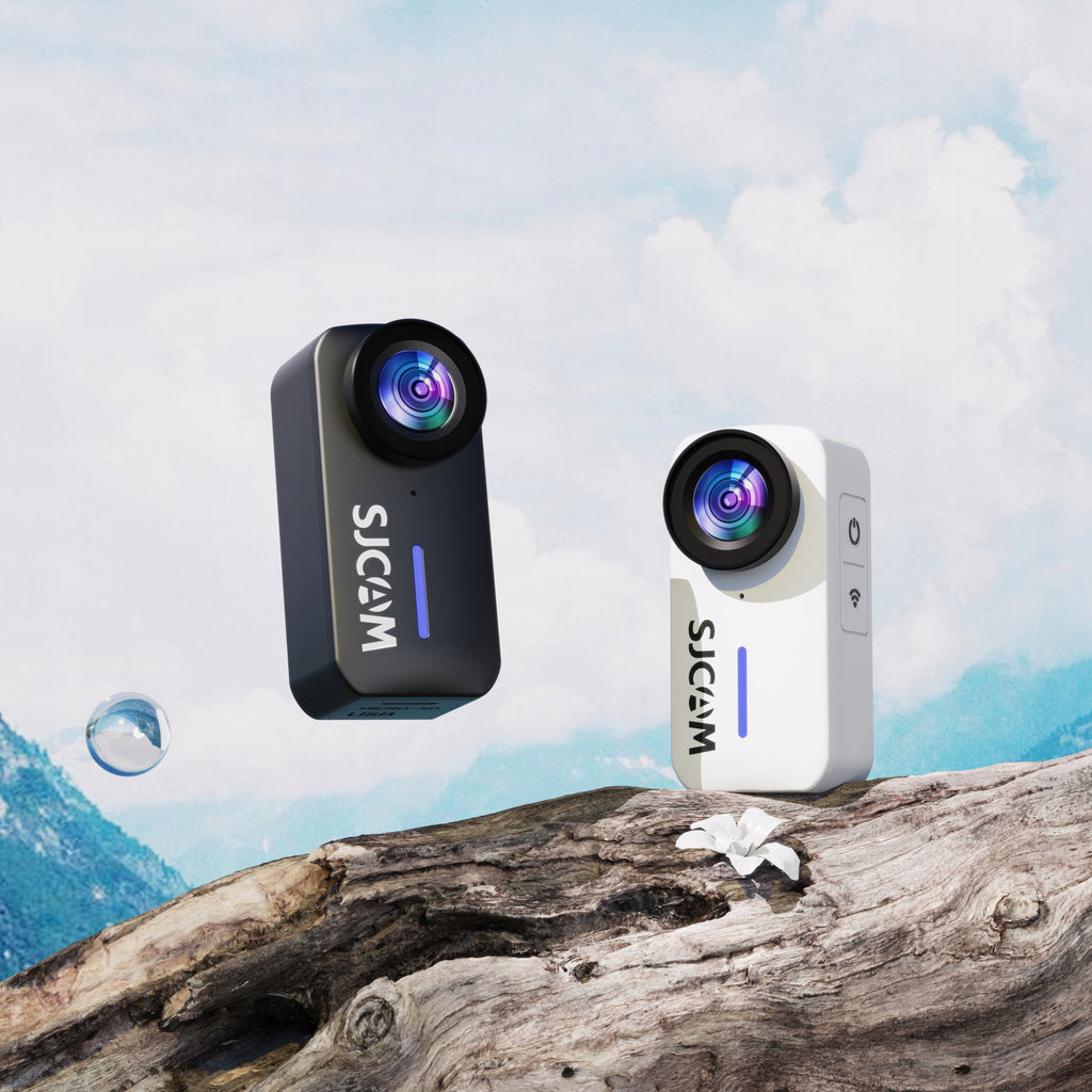 Kamera sportowa SJCAM C110 + White 4K30FPS 20MP Wodoodporna Wi-fi gyro stab