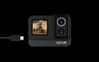 Kamera sportowa SJCAM SJ20 + Akumulatorowy uchwyt do kamery 4K Dual lens PL