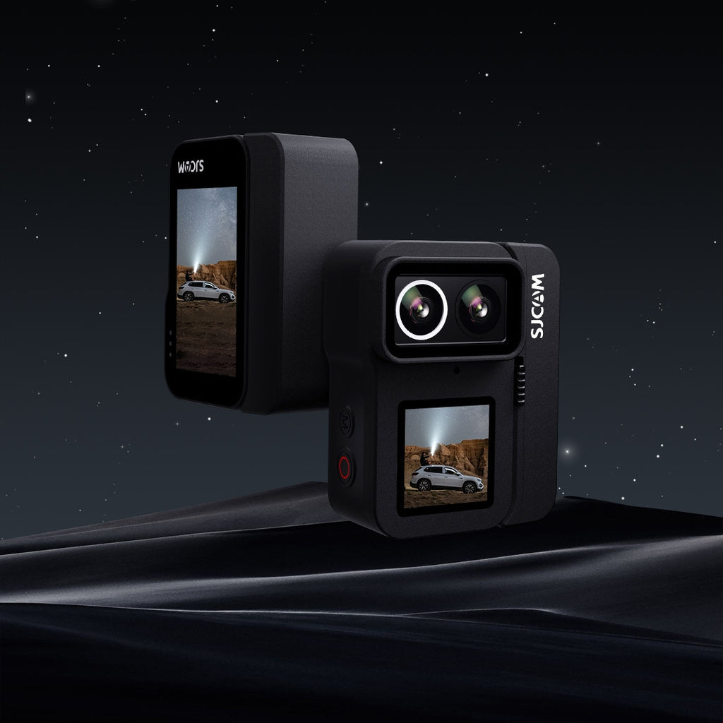 Kamera sportowa SJCAM SJ20 + Akumulatorowy uchwyt do kamery 4K Dual lens PL