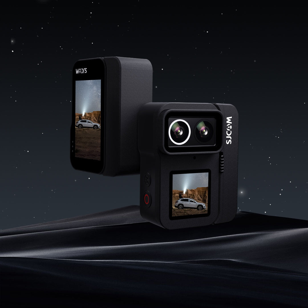 Kamera sportowa SJCAM SJ20 + Akumulatorowy uchwyt do kamery 4K Dual lens PL