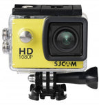 Kamera sportowa SJCAM SJ4000 fullhd 1080p menu PL org zółta 30FPS