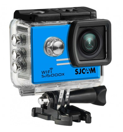 Kamera sportowa SJCAM SJ5000X niebieska Wi-Fi 4k UHD