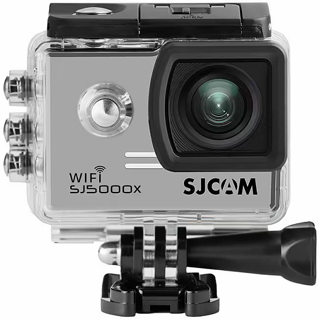 Kamera sportowa SJCAM SJ5000X srebrna Wi-Fi