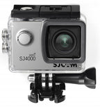 Kamera sportowa SJCam SJ4000 Wi-Fi srebrna 4k / 30FPS menu PL