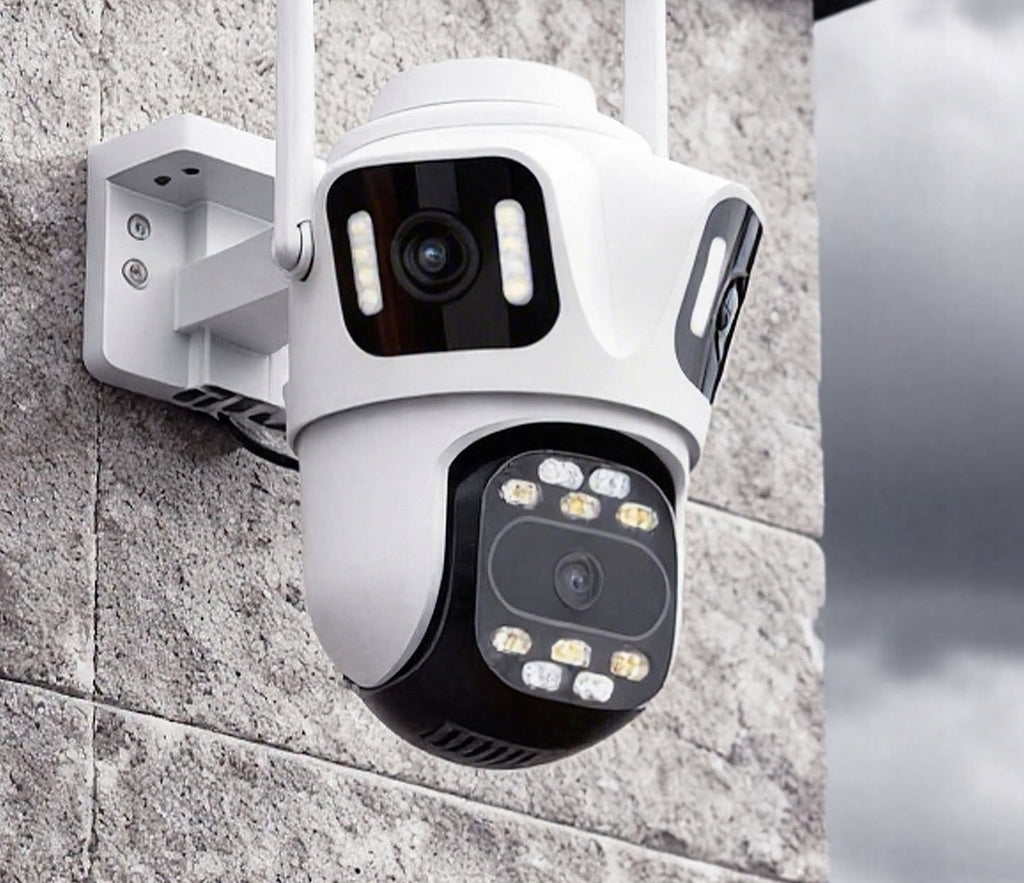 Kamera zewnętrzna LENYES CC202 WiFi 4K 8MP 3 obiektywy AI ptz 360°