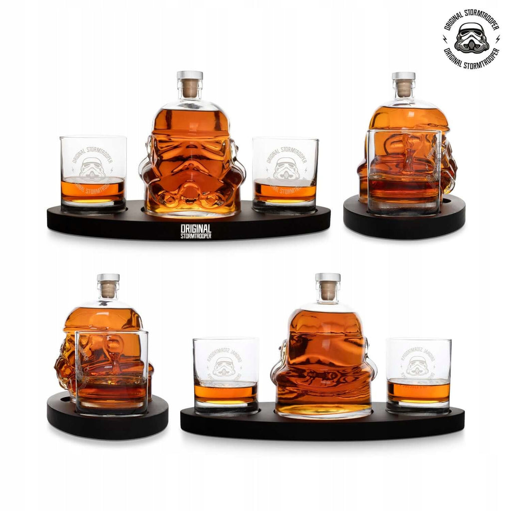 Karafka star wars Original Stormtrooper 3D Set 750ml + 2 szklanki + taca