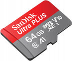 Karta microSDXC SanDisk Ultra Plus 64 gb klasa 10 (150MB/s)
