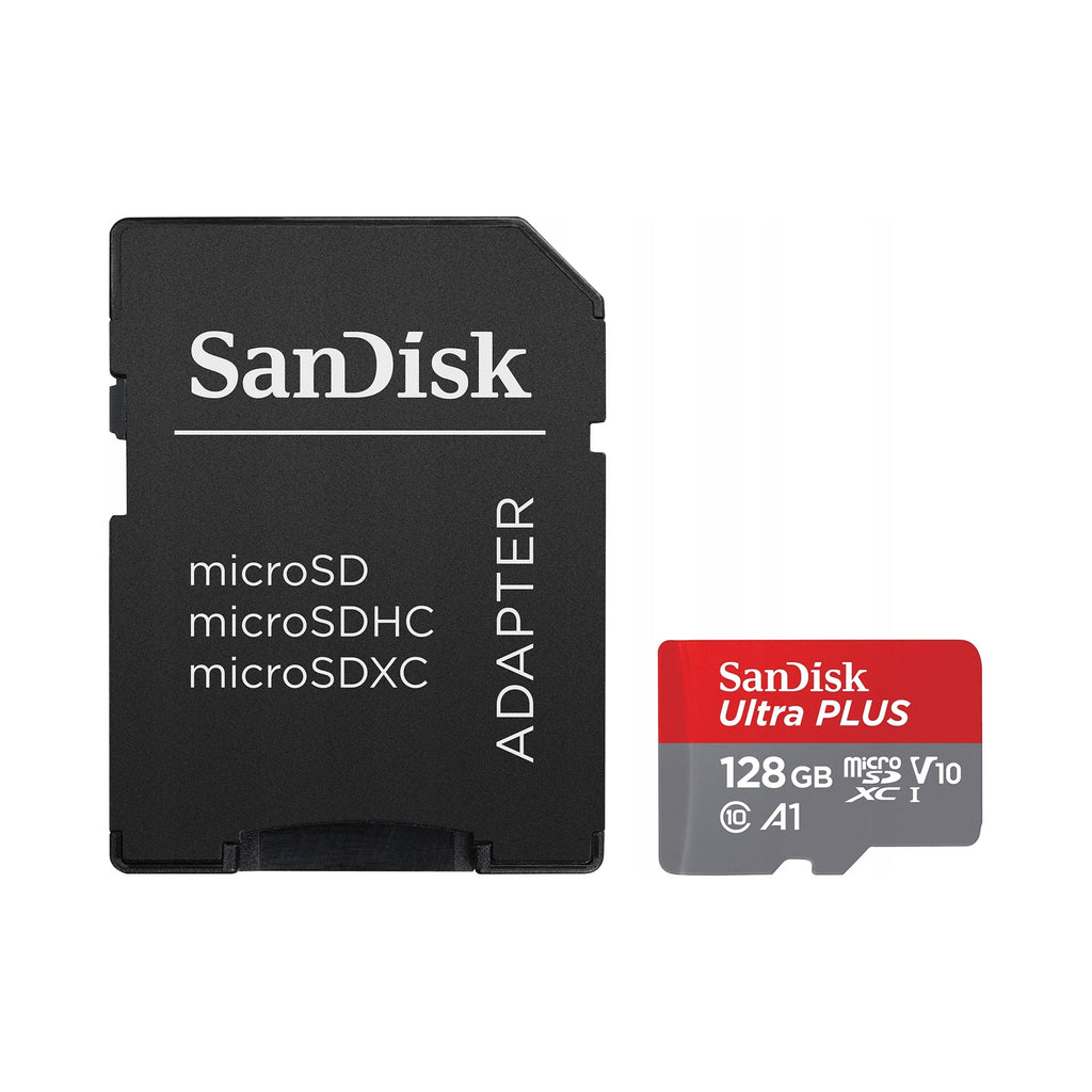 Karta pamięci SanDisk Ultra Plus microSDXC 128 gb + adapter