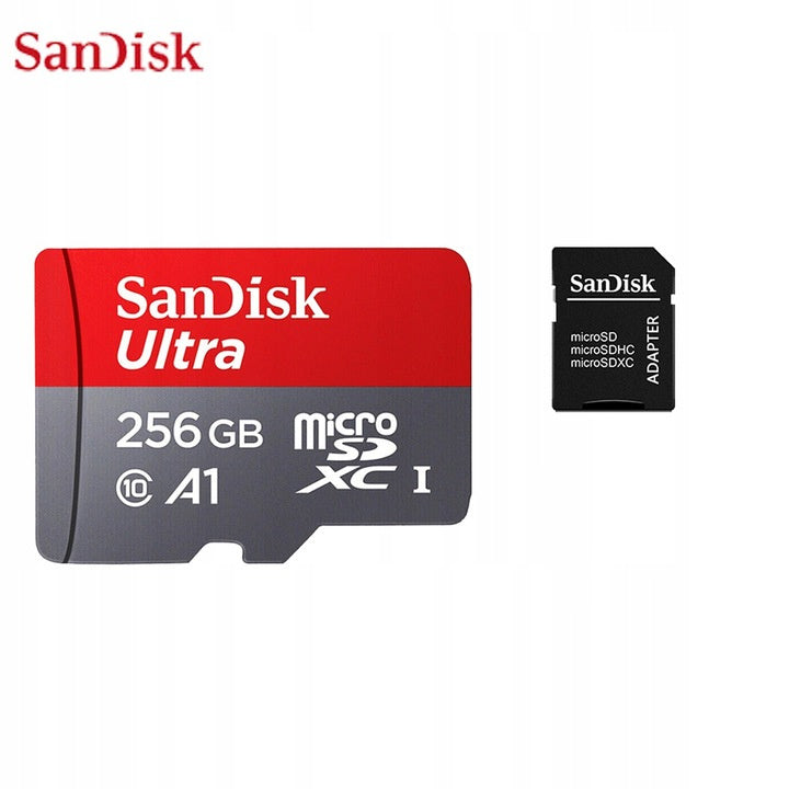 Karta pamięci SanDisk Ultra microSDXC 256GB 150MB/s A1 + Adapter SD