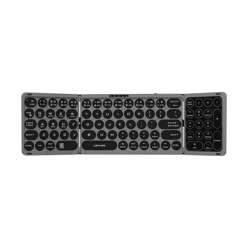 Klawiatura składana LENYES WK110 Bluetooth Touchpad Numpad 82 klawisze