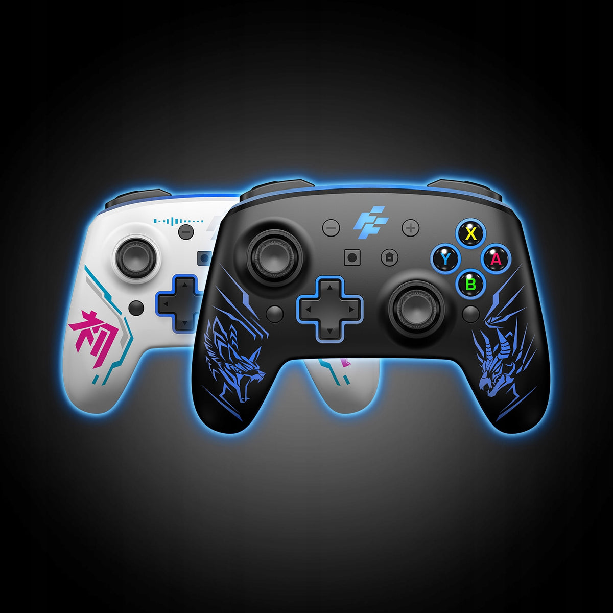 Kontroler do Nintendo Switch / PC pad FlashFire Master S203 + 2 nakładki