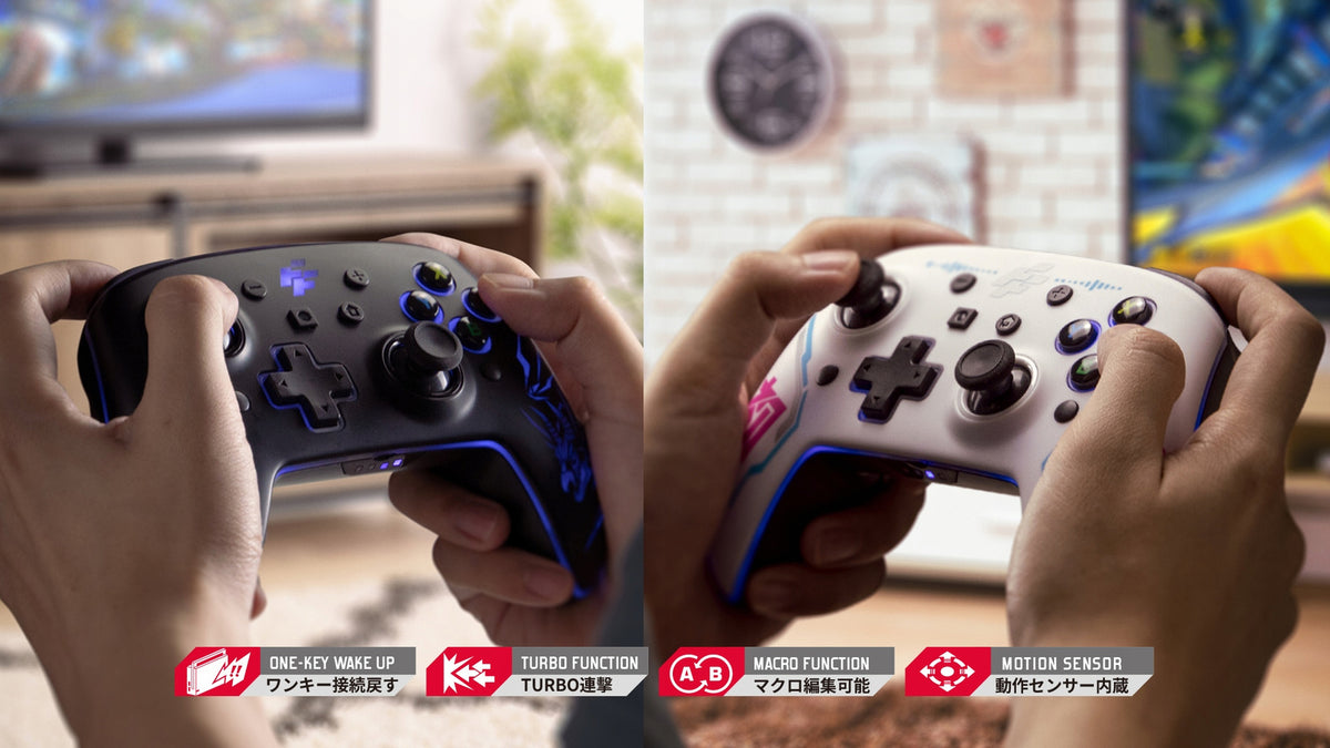 Kontroler do Nintendo Switch / PC pad FlashFire Master S203 + 2 nakładki