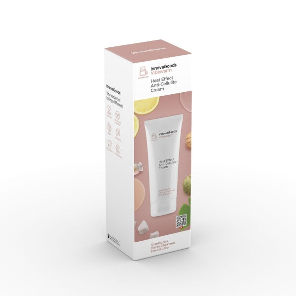 Krem antycellulitowy z efektem ciepła Kombucha Vibewarm InnovaGoods vege